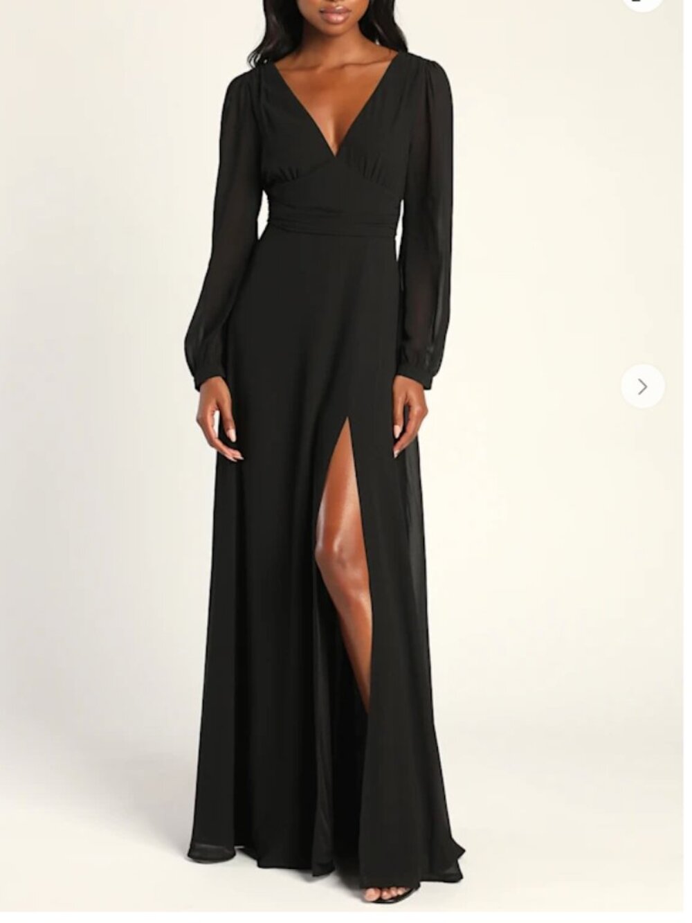 LULUS Love You So Maxi Dress, Size Medium